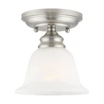 Used Livex Lighting 1350-91 Essex Flush Mount Traditional Style. Fixed Price $66.27.