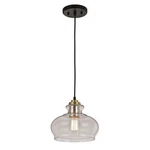 Trans Globe Lighting Chateau 1-LIGHT Mid-century Rubbed Oil Bronze Pendant. Fixed Price $76.40.