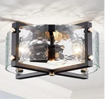 Agv Lighting CL013B Ceiling Fixture, Flush Mount, Damaged Box - New. Fixed Price $79.99.