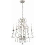 Crystorama 5016-OS-CL-S Ashton Chandelier Olde Silver. Fixed Price $1821.02.