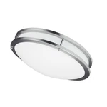 Dainolite Ceiling Flush Mount 26W 410MM (16'), Satin Chrome CFLED-C1626-SC. Fixed Price $75.20.