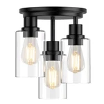 Rottogoon Semi Flush Mount Ceiling Light, Close Lights Fixtures, 3. Fixed Price $65.99.