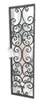 Full Length Metal Wall Mirror Antique Bronze Foyer Wrought Iron Urban Industrial. Fixed Price $356.48.