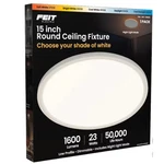 Feit Electric 15 Led Flush Mount Ceiling Light, Dimmable 1600 Lumens. New Ob. Fixed Price $39.99.
