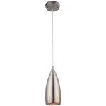 Westinghouse 61013 60W 1-LIGHT Brushed Nickel Pendant 12 X 5 Dia. In.. Fixed Price $18.22.