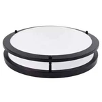 Energetic Lighting 14" Led Flush Mount Fixture - Black 2PK (1806979). Fixed Price $39.99.