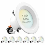 Luxrite Inch Led Recessed Light 14W 5 Color Option Dimmable Etl 6-PACK. Fixed Price $138.49.