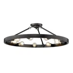Castile 9 Light Semi-flush Ceiling 170-BEL-4362087 Bailey. Fixed Price $307.95.