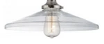 Nuvo 25/1289 Replacement Vintage Pendant Clear Glass Shade For 60-5408. Fixed Price $69.90.