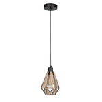Eglo Adwickle 6.70 In. X 80.90 1-LIGHT Black Shaded Mini Pendant. Fixed Price $66.45.