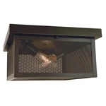 Framburg Windsor 2 Light Flush Mount/semi Mount, Mahogany Bronze - 5460MB. Fixed Price $656.00.