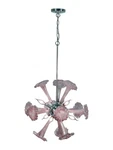 Chandelier Dale Tiffany Yuri Contemporary Classic 6-LIGHT Polished Chrome Metal. Fixed Price $430.00.