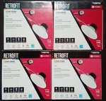 4 Utilitech Led Extra Bright Recessed Retrofit Downlight Replacement #1500753. Fixed Price $44.99.