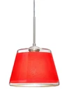 Besa Lighting 1JT-PIC9RD-SN Pica Pendant Satin Nickel. Fixed Price $342.00.