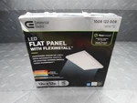 Commercial Electric Flexinstall Panel 12X12 In. White Led Flat Light 92113. Fixed Price $17.99.