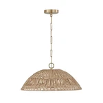 Capital 347511MA Naomi Bohemian Handcrafted Rattan Pendant Ceiling Light. Fixed Price $144.95.