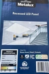 Cooper Lighting: Metalux 24CGFP4540C 4800K Led Flat Panel Excellent. Fixed Price $43.00.