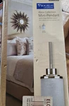 Progress Lighting Alexa Collection Mini Pendant Brushed Nickel With Etched Glass. Fixed Price $38.00.