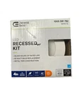 Commercial Electric Flush Round Led Integrated Recessed Lighting Kit White 4". Fixed Price $9.90.