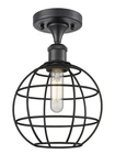 Innovations Lighting 516-1C-12-8 Lake Placid Semi-flush Black. Fixed Price $178.20.
