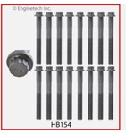 Engine Tech HB154 - Cylinder Head Bolt Set. Fixed Price $40.00.