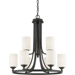 Z-lite 435-9BRZ Bordeaux Light 26.25 Inch Bronze Chandelier Ceiling. Fixed Price $306.00.