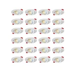 Nadair 24-PACK 3 Inches Gimbal Led Ultra Slim Recessed Lights, 6W, 400 Lumens.... Fixed Price $443.46.