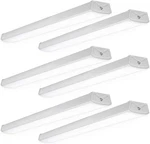 6 Pack Led Garage Ceiling Lights Wraparound Fixture 4FT,LINKABLE. Fixed Price $558.71.