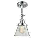Innovations Light Small Cone Semi-flush Mount Polished Chrome 201F-PC-G62. Fixed Price $190.08.