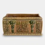 Antique Roseville Florentine 1924 Art Pottery Window Box Planter Jardiniere. Fixed Price $225.00.