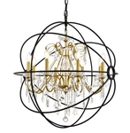 Elegant Lighting LD8801D32 Cordelia 32"W Crystal - Gold. Fixed Price $433.40.