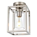 Vinluz 1 Light Classic Semi Flush Mount Ceiling Brushed Nickel. Fixed Price $87.97.