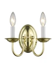 Livex Lighting 4152 Brass Coronado 2-LIGHT Wall Sconce. Fixed Price $89.96.