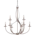 Serenity Chandelier 9 Light 34 Inches High -traditional Installation. Fixed Price $465.60.