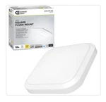Hampton Bay 12 In. 14-WATT Led Flush Mount Ceiling Light 4000K Bright White. Fixed Price $27.55.