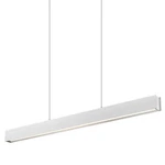 Z-lite 1016-45L-LED Hudson 45"W Linear Chandelier Nickel. Fixed Price $385.90.