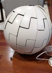 Ikea Ps 2014 Pendant Lamp 14", White/silver Color. Fixed Price $70.00.