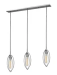 Persis 3-LIGHT Linear Pendant Old Silver. Fixed Price $238.00.