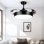 Elegant Crystal Ceiling Fan Light Led Chandelier Pendant Hanging Lamp Fixture. Fixed Price $74.37.