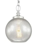 Feiss P1318BN Mini Pendant Lighting, Brushed Nickel. Fixed Price $54.68.