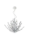 Home Decorators Collection Hetcherson 5-LIGHT Chrome Pendant. Fixed Price $80.00.