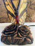 Quoizel TF6599 Bronze Tiffany Single Light 9"H Butterfly Accent Lamp. Fixed Price $174.95.