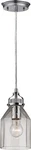 Danica 5" Polished Chrome Mini Pendant 1-LIGHT Fixture. Fixed Price $149.99.
