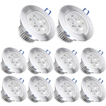 Pack Of 10POCKETMAN 110V 5W Led Ceiling Downlightcool White Spotlight. Fixed Price $73.20.