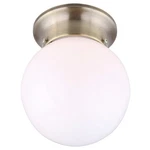 Canarm Madison Light 6" Flush Mount, Antique Brass - ICL901. Fixed Price $34.99.