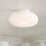 Possini Euro Sandringham 13 3/4" Sanded White Modern Led Ceiling Light. Fixed Price $174.99.