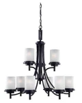 Sea Gull Lighting 32 Inch Winnetka Chandeliers, Blacksmith, 31662-839. Fixed Price $399.97.