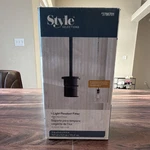 Style Selections 1-LIGHT Matte Black Pendant 41.5-IN Indoor Fixture. Fixed Price $16.99.