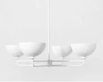 Threshold White Dome Chandelier Designed W/ Studio Mcgee 074-06-0069 44" New. Fixed Price $39.99.