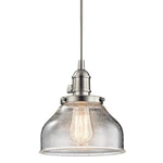 Kichler 43850 Nickel Avery 1-LIGHT Pendant. Fixed Price $154.97.